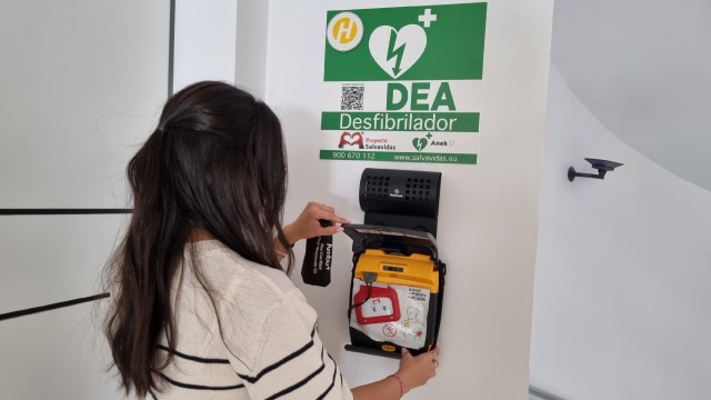 Hefame instala desfibriladores también en sus centros de Portugal, Gerona y Cuenca