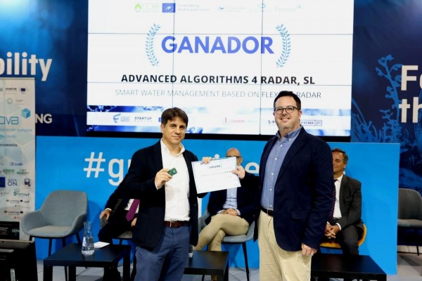 A4Radar se alza con el premio europeo a mejor startup tecnológica para la gestión de agua