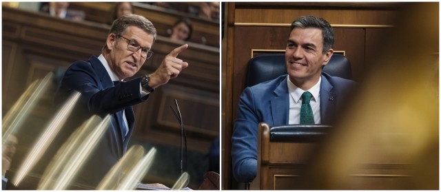 Feijóo plantea un debate de investidura en serio y Sánchez se burla del Congreso