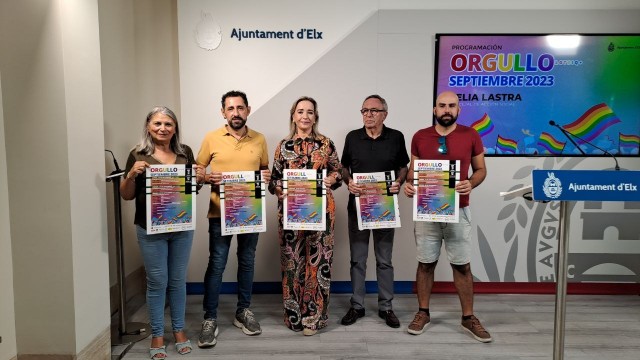 Elche acogerá una manifestación este sábado con motivo del Orgullo LGTBIQ+
