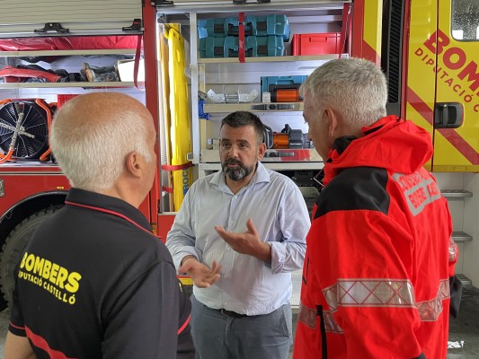 La Diputación trabaja en la renovación de la flota de vehículos del Consorcio Provincial de Bomberos