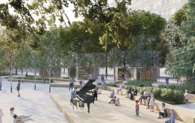 Catalá plantea para la plaza del Ayuntamiento una idea 