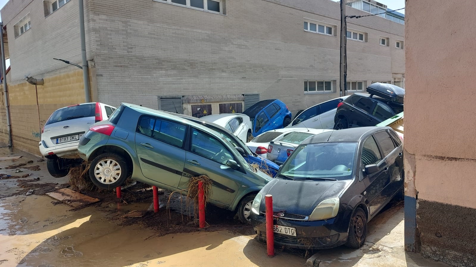 Destrozos causados por la DANA en Magán. Foto: EP - 