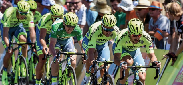 El equipo ciclista Tinkoff abre una academia en Anfi Tauro (Gran Canaria)