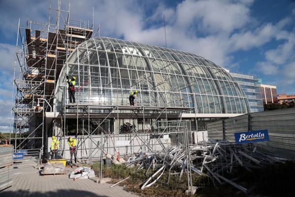 Las obras del Palau de Música sufren un nuevo retraso a dos semanas de su reapertura
