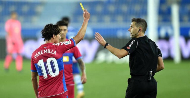 Rafael Sánchez López arbitrará el Levante-Eldense y Adrián Cordero Vega el Burgos-Elche