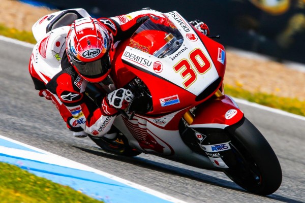 Nakagami domina los primeros libres en Aragón