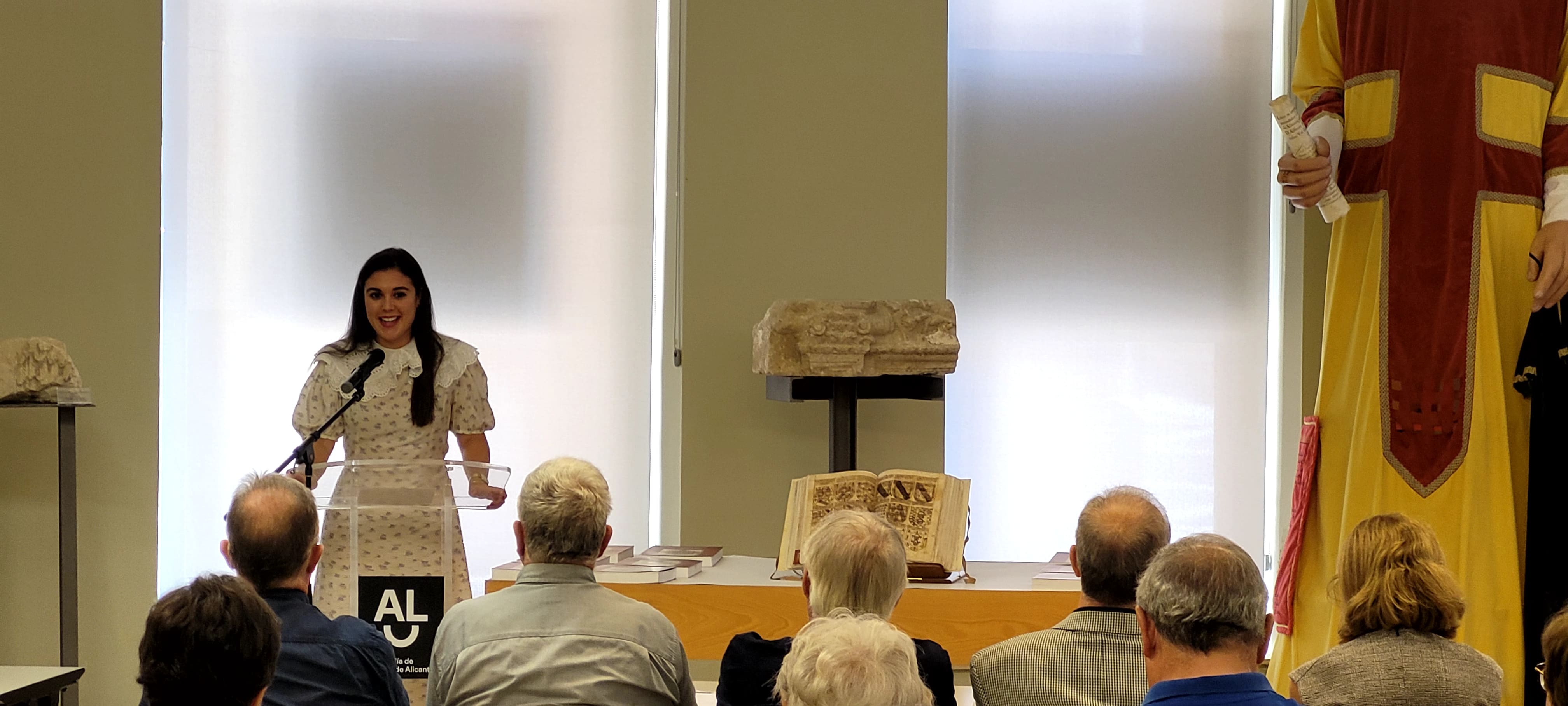 Un momento de la presentación del libro, en el Archivo Municipal. - 