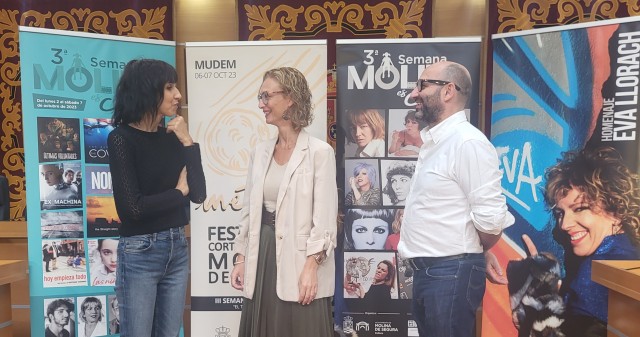 'Molina es cine' rinde homenaje a la actriz Eva Llorach y a Manuel Fernández, fundador del Cine Club Luis Buñuel