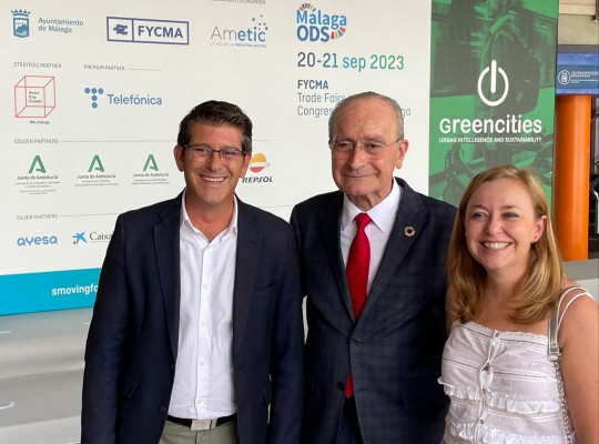  El alcalde de Ontinyent participa en un encuentro estatal del foro Greencities de Málaga
 
