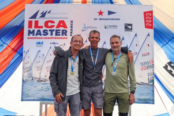 Carlos Martínez, incontestable campeón de Europa grand master de Ilca 6 en Francia