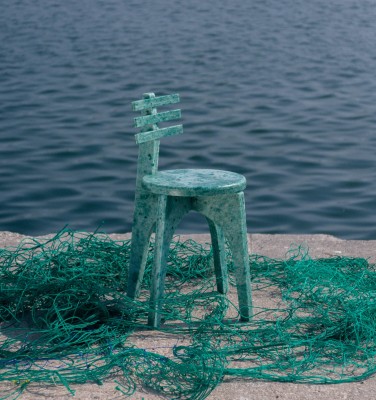 Las redes de pesca también pueden ser mobiliario