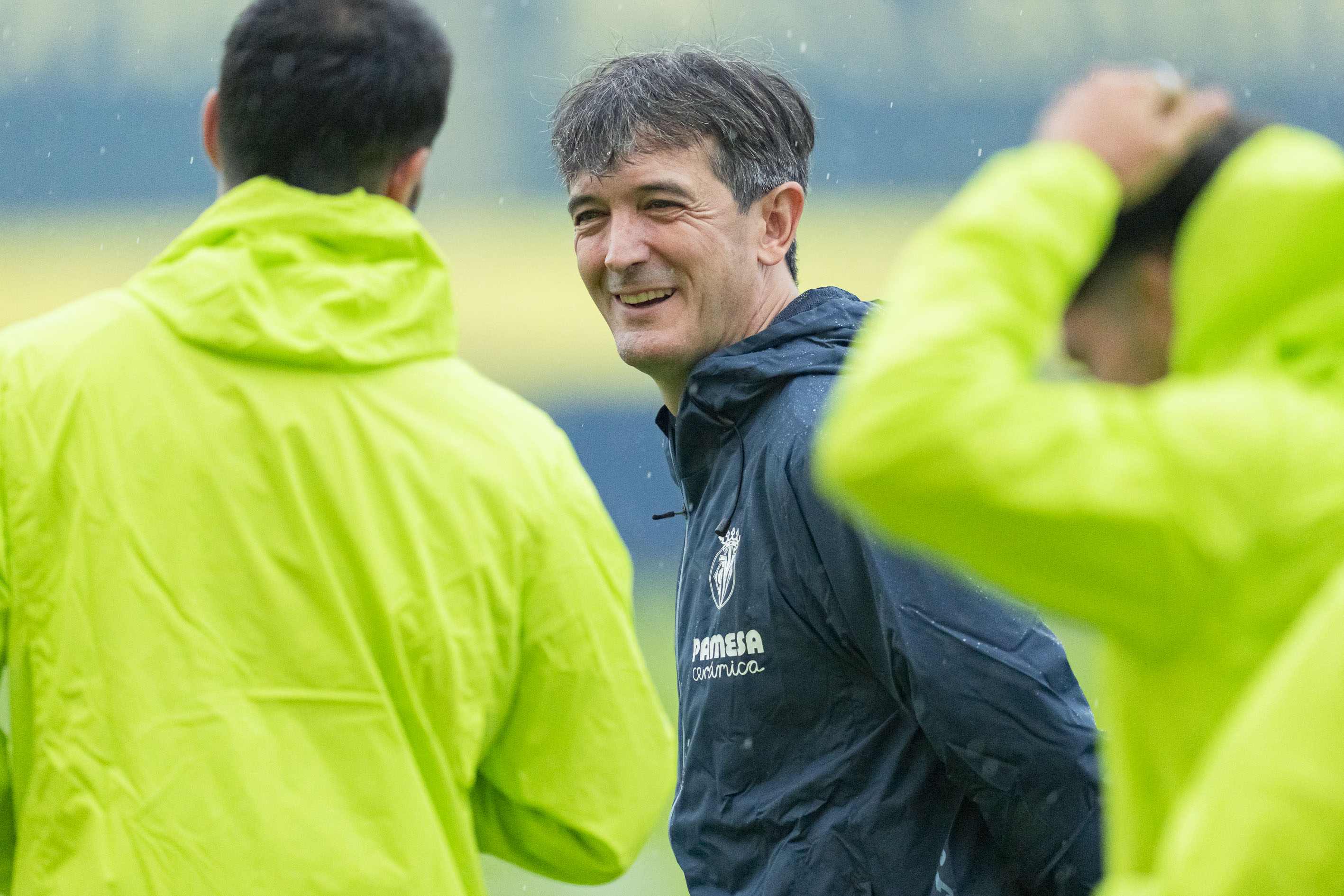 Pacheta dirige un entrenamiento. VILLARREAL CF - 