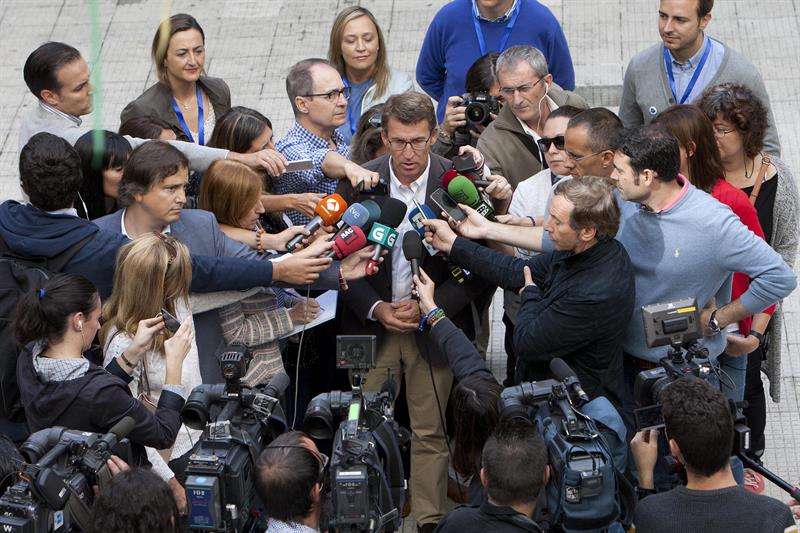 El candidato del PP a la Presidencia, y ganador electoral, Alberto Núñez Feijóo (Foto: EFE) - 