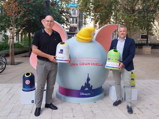 Alicante y Ecovidrio lanzan una campaña dirigida a las familias con niños con iglús de Disney