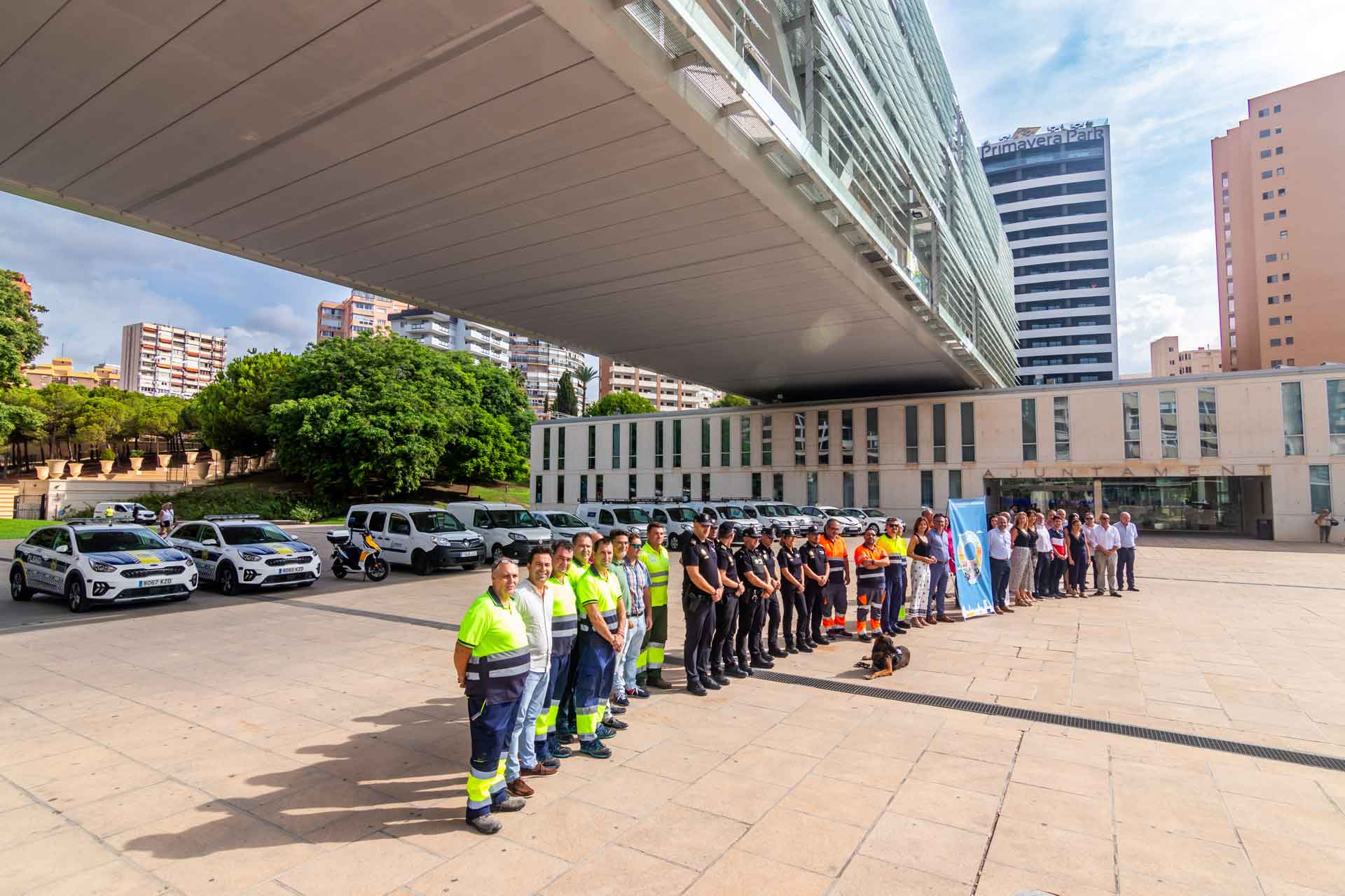 El objetivo a medio plazo de Benidorm: que la flota de vehículos municipales sea 100% eléctrica