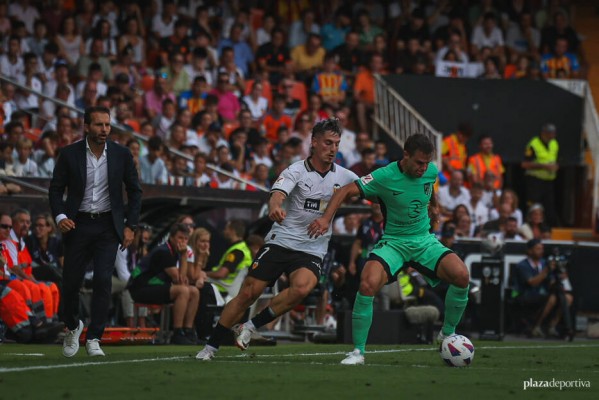 Sergi Canós sufre una lesión muscular