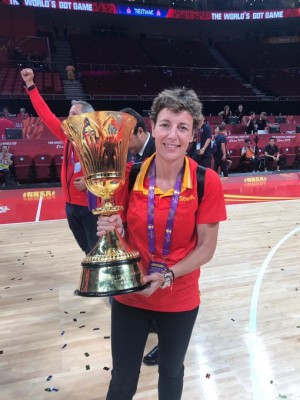 Elisa Aguilar, única candidata a presidir la Federación Española de Baloncesto
