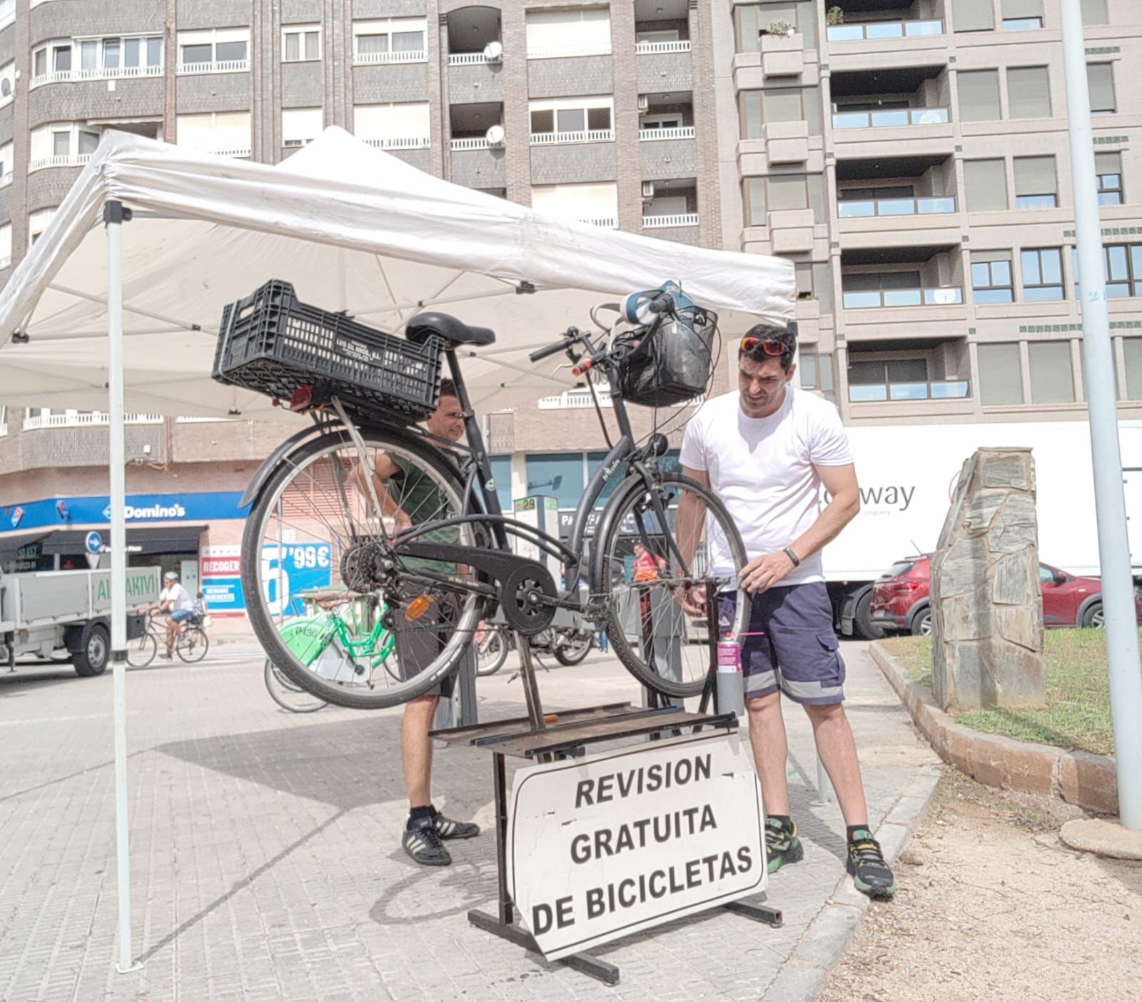 Castelló traslada la Semana de Movilidad a los barrios con la inspección gratuita de las bicicletas