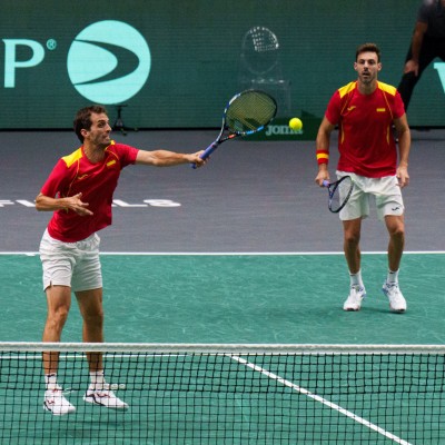 Corea del Sur supera a España en el dobles y gana su primer punto en el último partido
