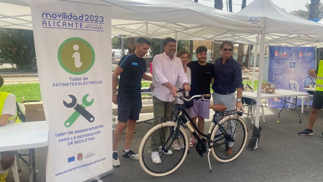 Ciclovía y yincana por la Semana Europea de la Movilidad en Alicante