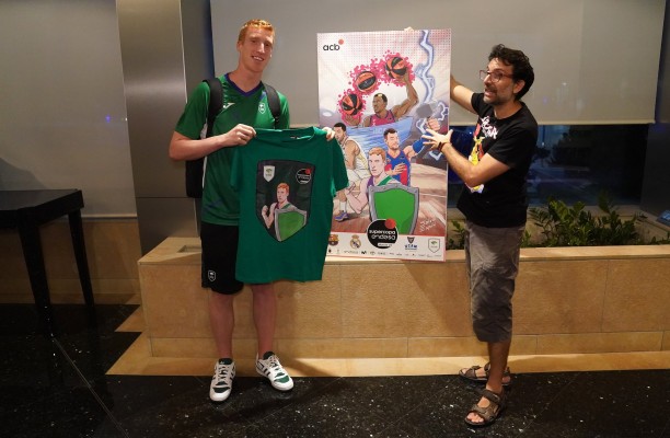 Alberto Díaz, capitán del Unicaja: 