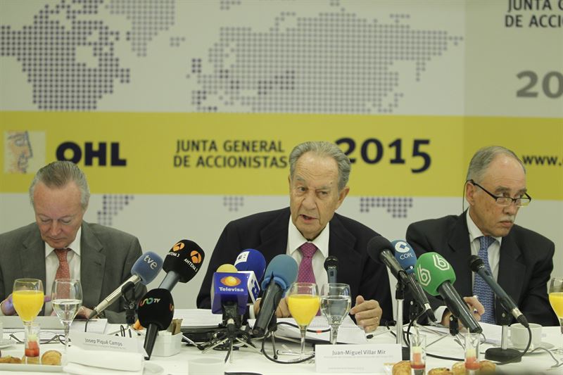 Villar Mir roza los dos tercios en OHL en vísperas de la ampliación