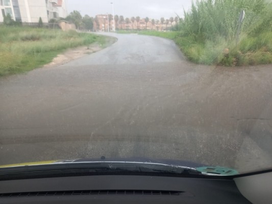 Las tormentas recorren los litorales de Valencia y Alicante