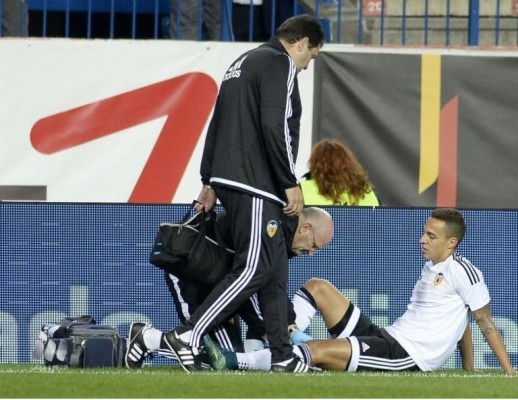 Rodrigo sufre una rotura parcial del ligamento cruzado posterior 