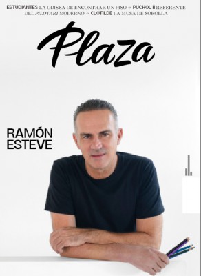 Ramón Esteve, portada de septiembre de la revista Plaza Alicante