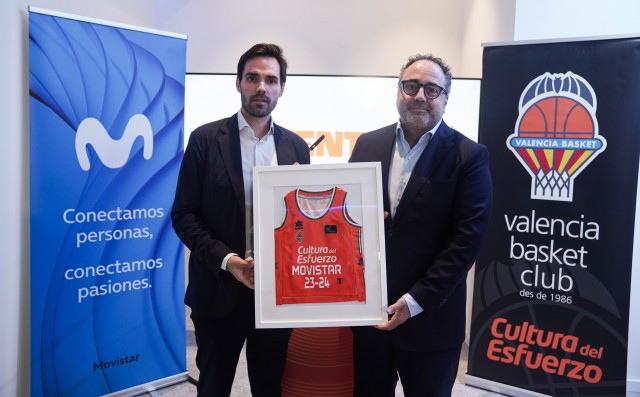 Movistar renueva como partner tecnológico del Valencia Basket
