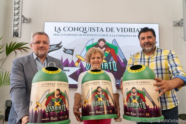 Ecovidrio lanza su segunda campaña de reciclado en las Fiestas de Carthagineses y Romanos con premios para bonos transporte