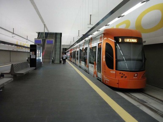 Infraestructuras renovará el sistema de videovigilancia en el TRAM d'Alacant