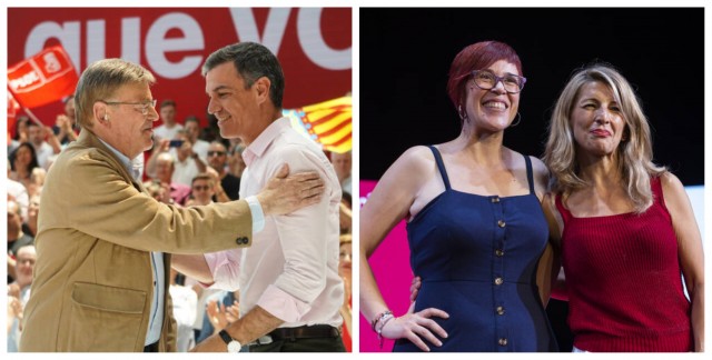 
PSPV y Compromís enfrían las expectativas del 'poder valenciano' en el Gobierno de Madrid
