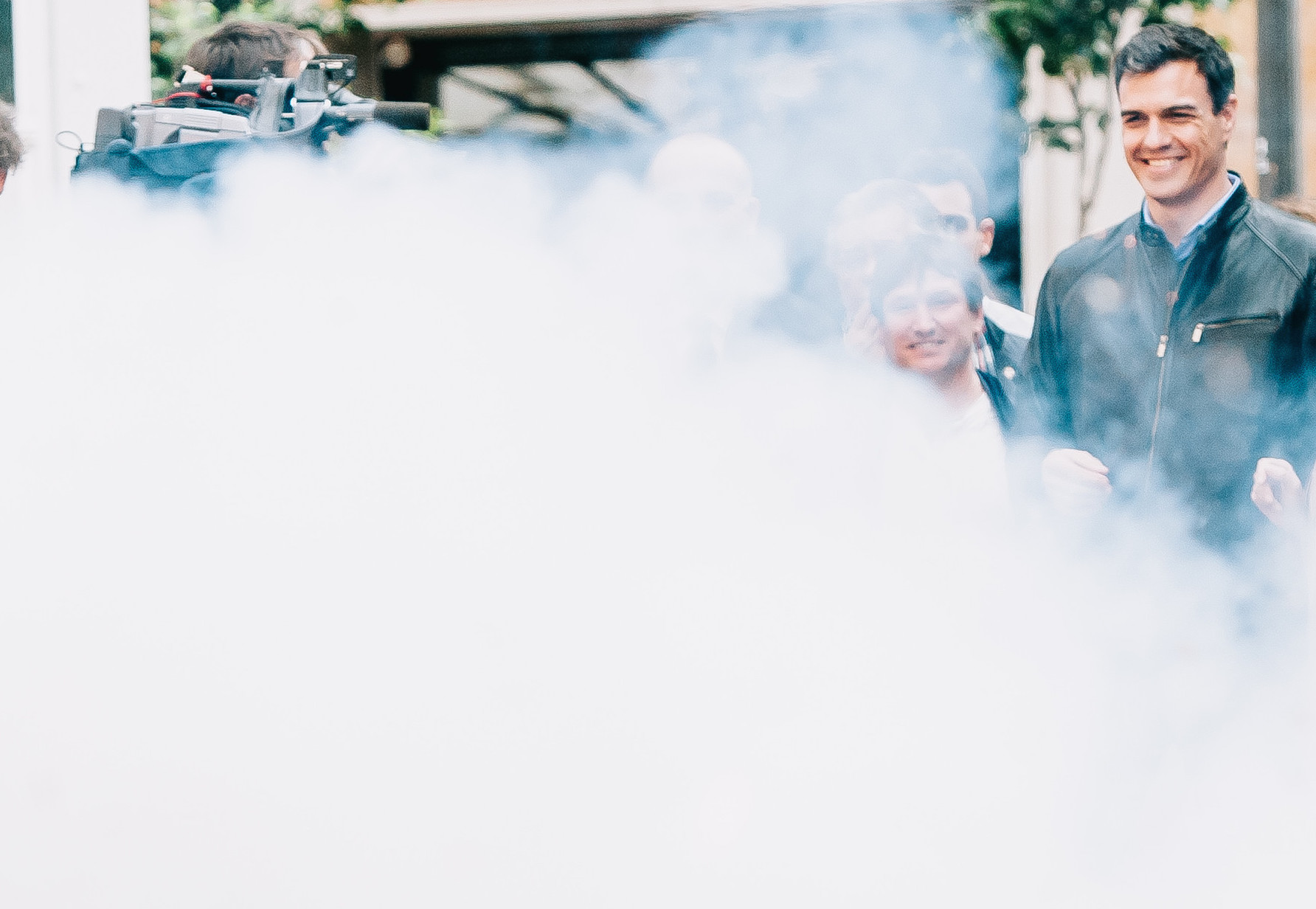 Pedro Sánchez, durante una visita a Valencia en Fallas. KIKE TABERNER - 