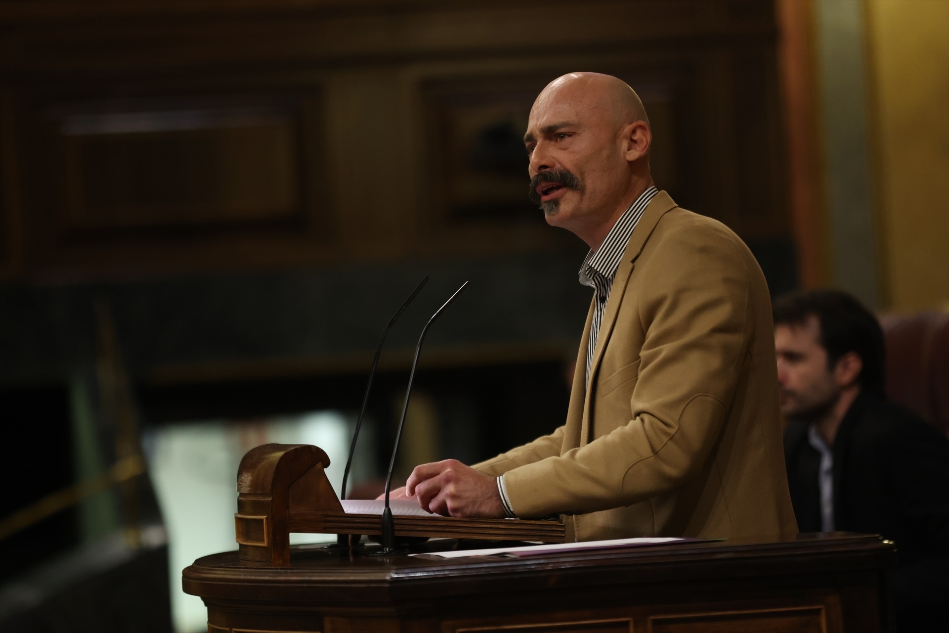 El diputado nacional de Sumar Txema Guijarro en una imagen de archivo. Foto: ISABEL INFANTES/EP - 