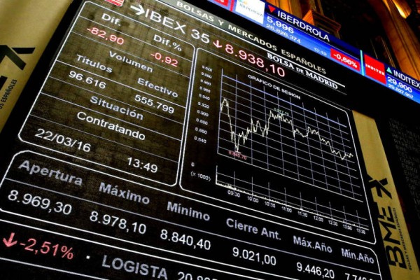 El Ibex 35 mantiene el tono firme a media sesión y se encamina hacia los 8.900 puntos