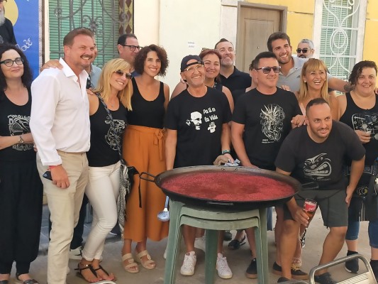 La paella roja de Nofuentes que marca el gran hito del PSPV en l'Horta Sud