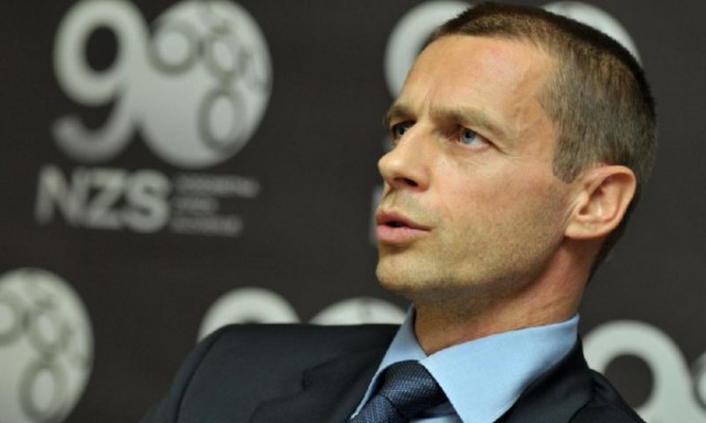 El nuevo presidente de la UEFA visita Georgia en su primer viaje en el cargo