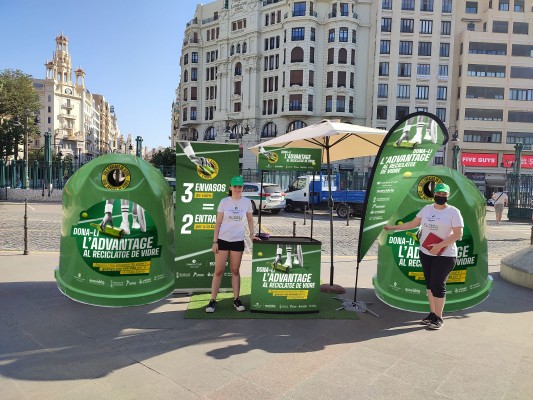 Ecovidrio intercambiará entradas para la fase de grupos de la Copa Davis en València a los ciudadanos que reciclen envases de vidrio 
