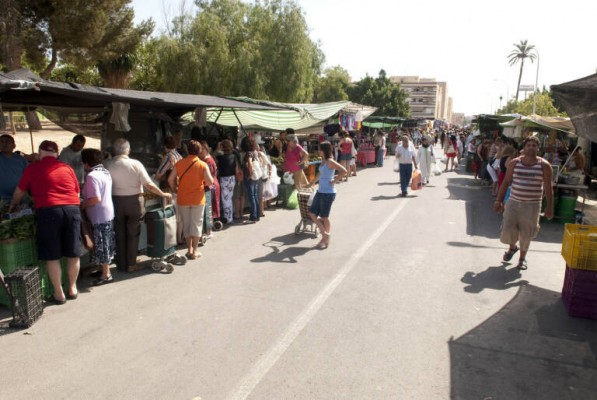 Los mercados de diez pedanías de Murcia se adelantarán al lunes 11 para no coincidir con la Romería