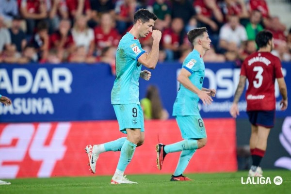 Lewandowski, decisivo en un mal arranque como goleador
