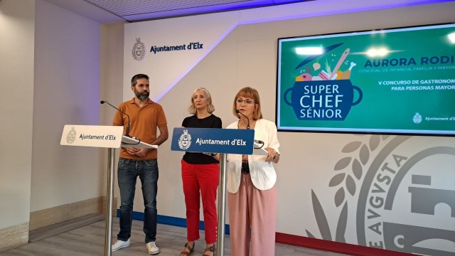 Certamen gastronómico elegirá al mejor chef aficionado de Elche mayor de 60 años
