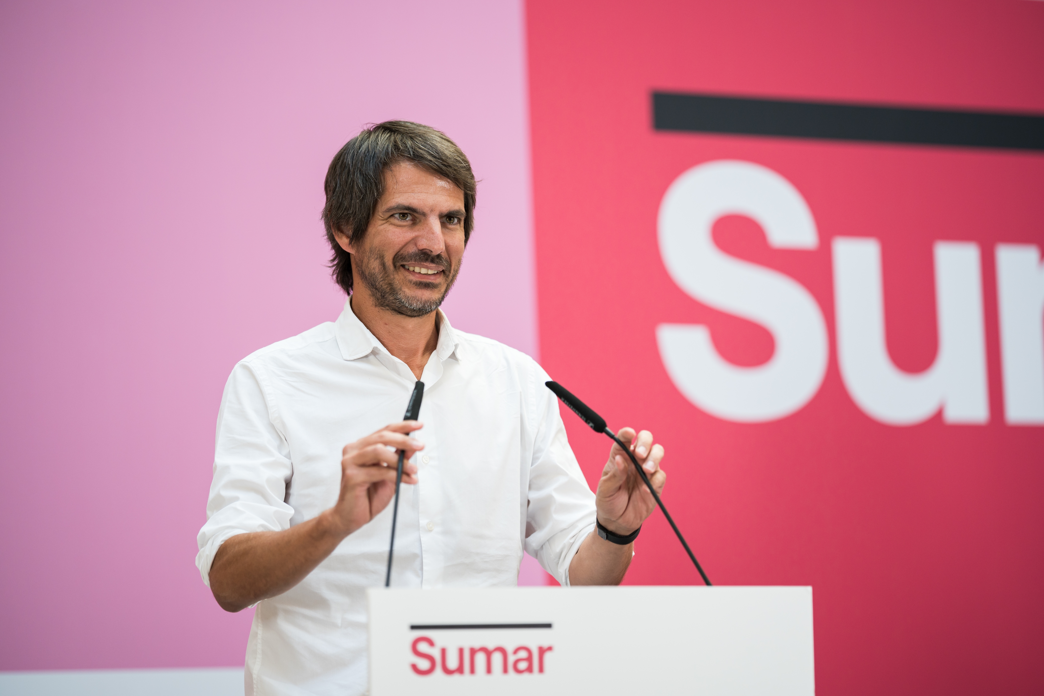 Sumar sugiere limitar las inversiones extranjeras en Telefónica y otras empresas estratégicas al 5%