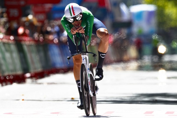 Filippo Ganna vence la crono de Valladolid y Sepp Kuss mantiene el liderato de La Vuelta