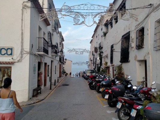 Altea reiniciará las obras de la calle Sol, en el casco antiguo, por 1,3 millones de euros