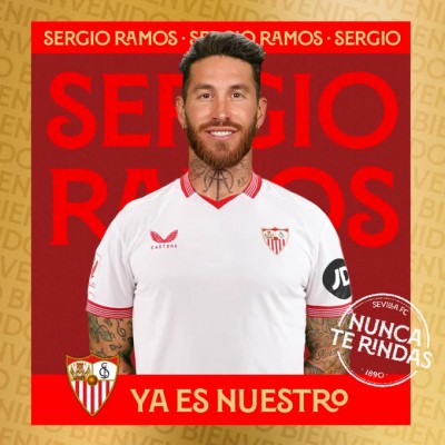 Sergio Ramos vuelve al Sevilla 18 años después