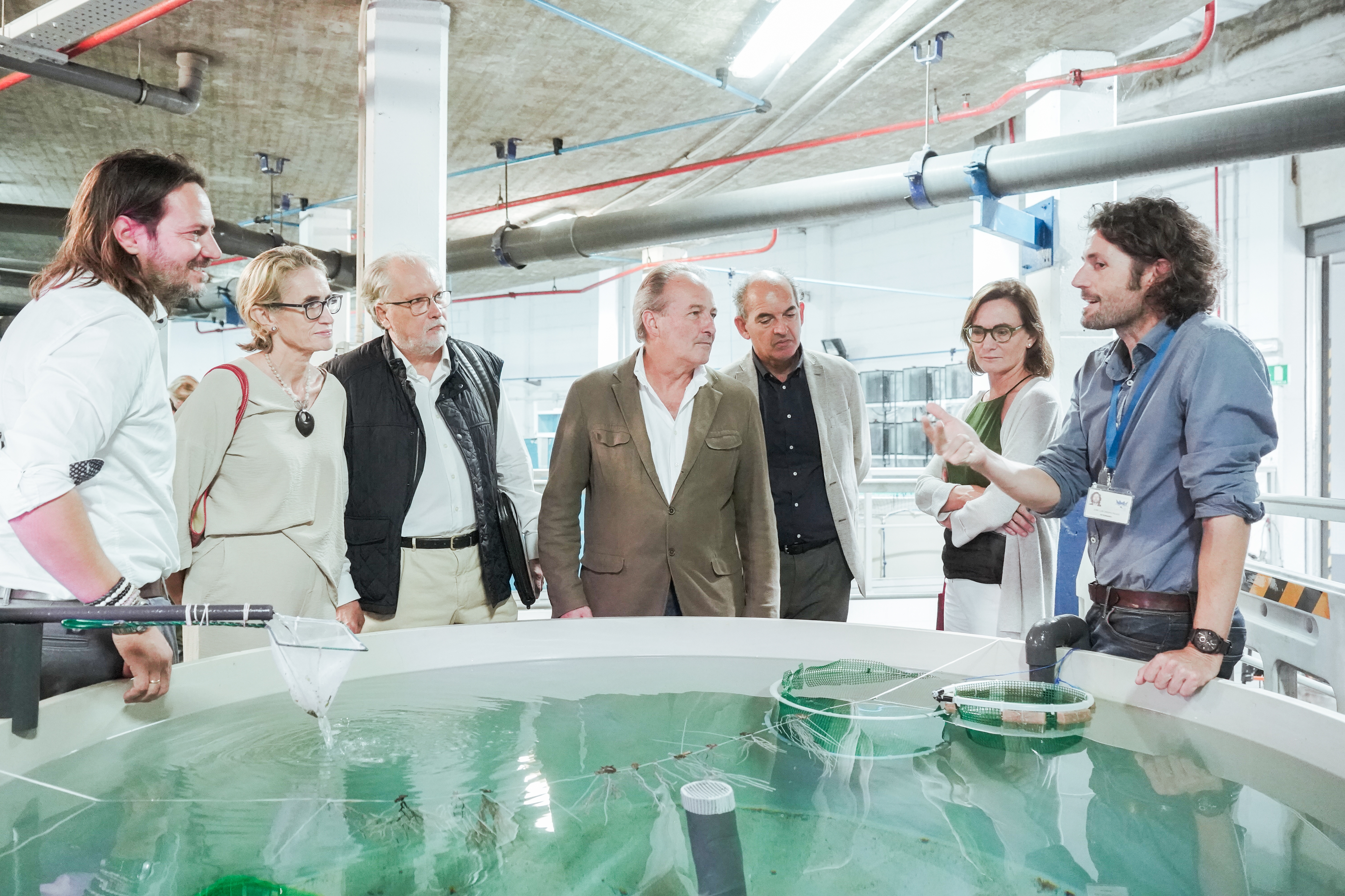 Aguirre agradece a los pescadores su 