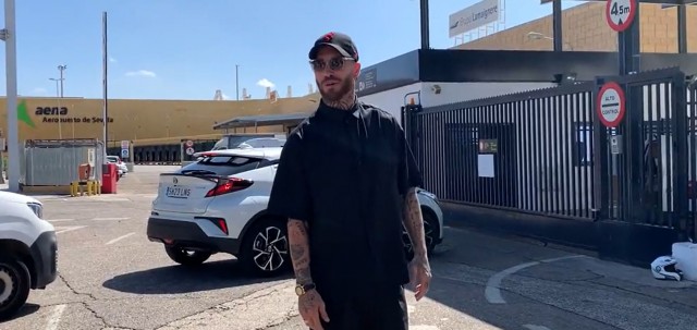 Sergio Ramos ya está en Sevilla: 