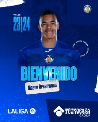 Mason Greenwood busca una segunda oportunidad en Getafe
